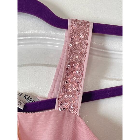 New GRACE KARIN Girls Summer Dress One Shoulder Midi Dress Size 6 - Picture 7 of 14